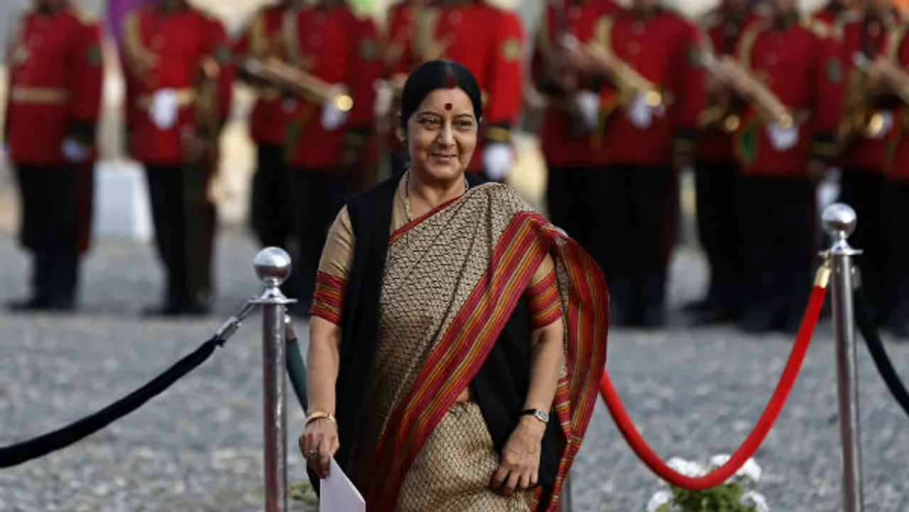 US daily calls social media savvy Sushma Swaraj 'India's supermom'