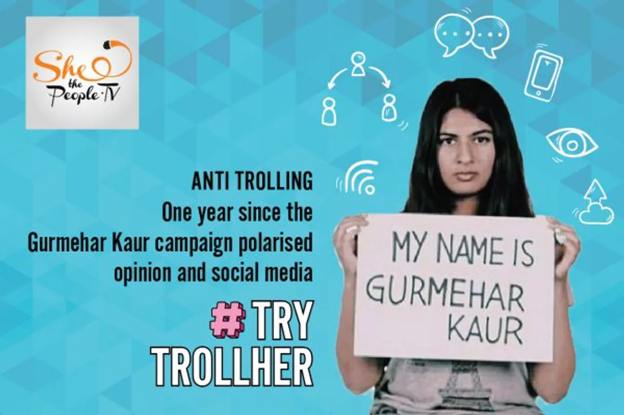 One Year since Gurmehar Kaur Campaign Polarised Opinion & Social Media