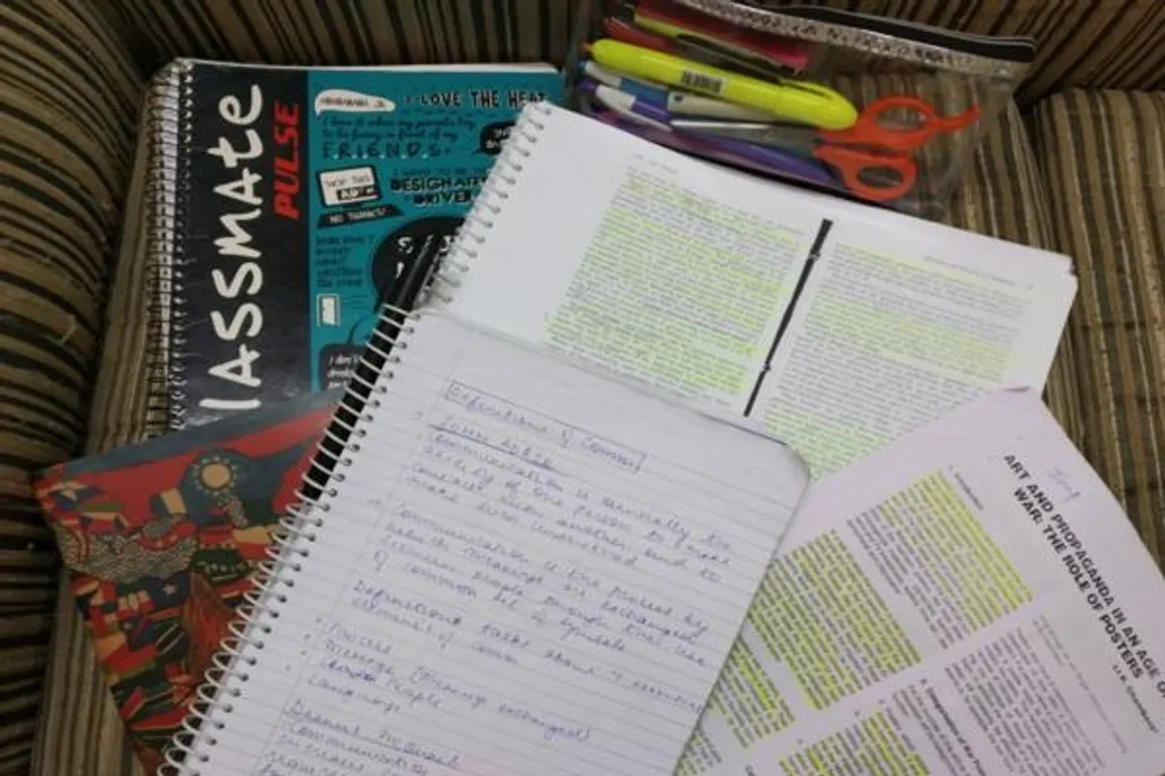 study material college, homework