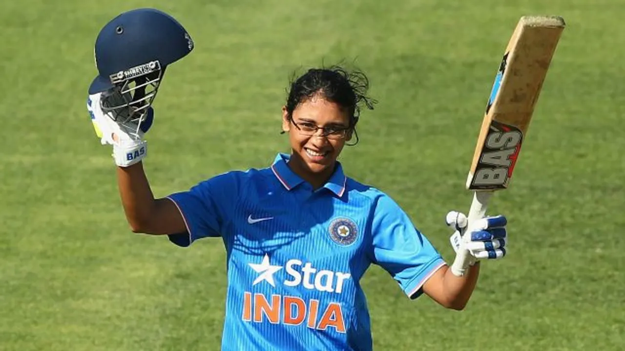 Smriti Mandhana Is Second Woman Cricketer To Sign Bat Deal