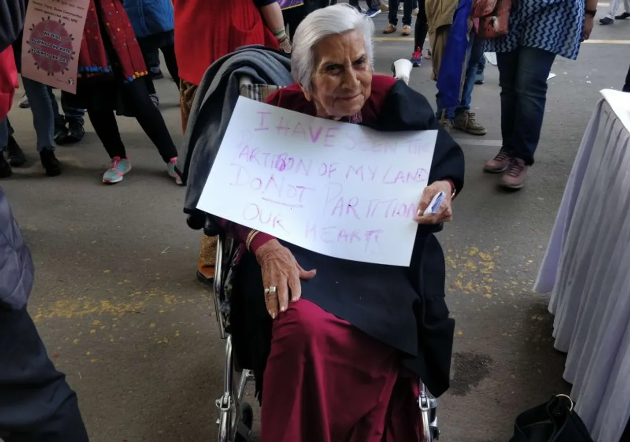 85-Year-Old Protester