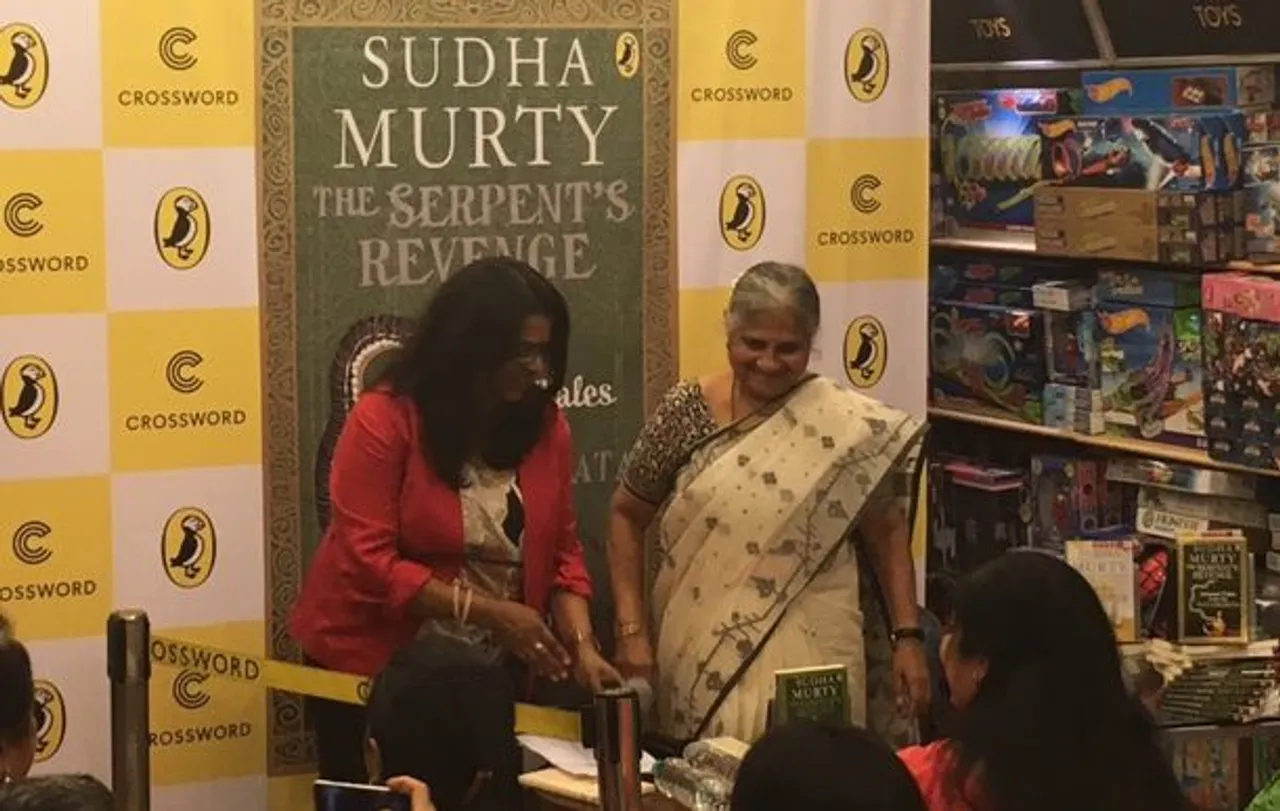 Sudha Murthy at her book launch