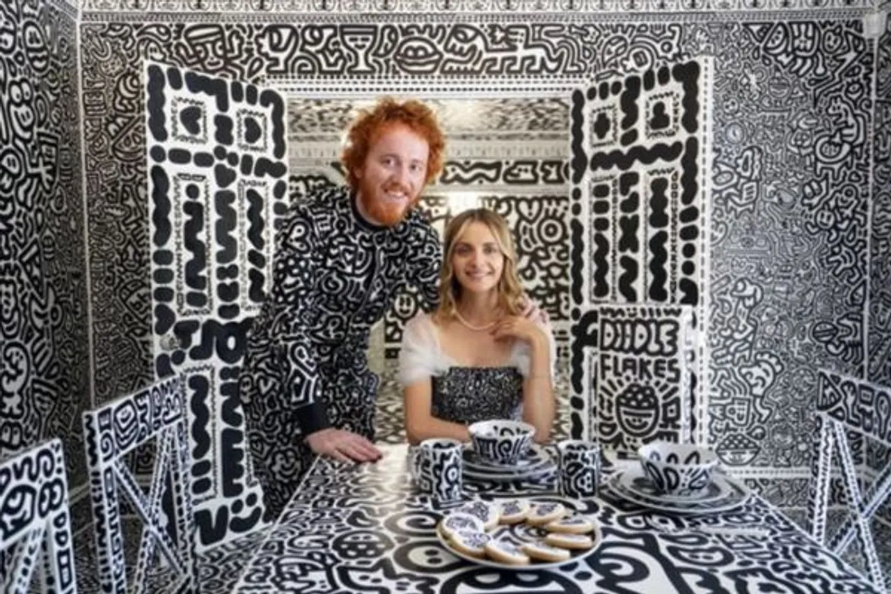 Who Is Mrs Doodle? Doodle Artist Couple Creates Doodle Mansion