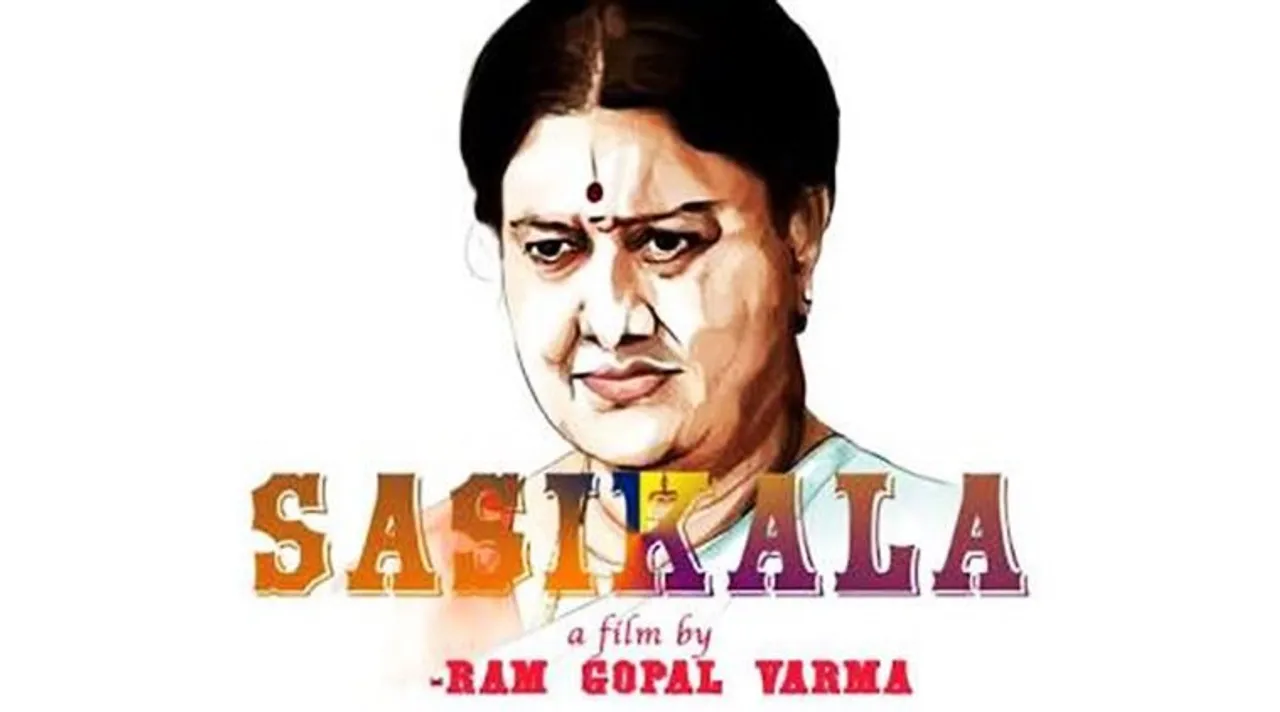 Poster of RGV's next Film Based On Sasikala's Life