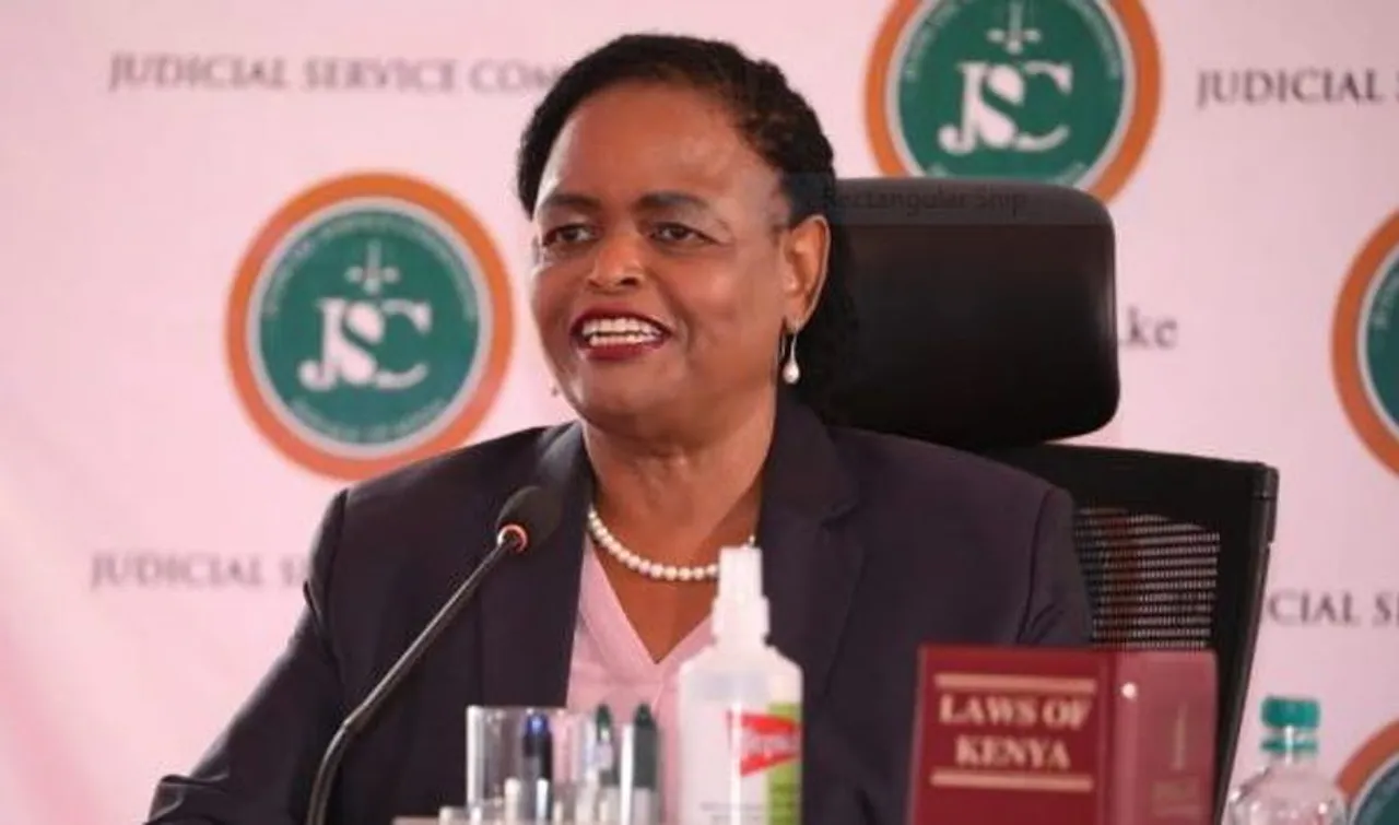 Kenya Chief Justice Martha Koome
