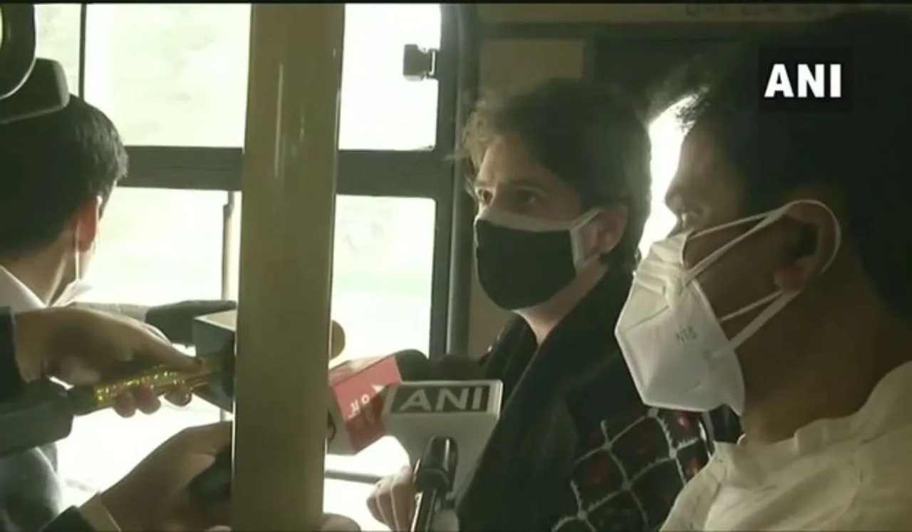 Lakhimpur Kheri Violence: Priyanka Gandhi Arrested by Sitapur Police