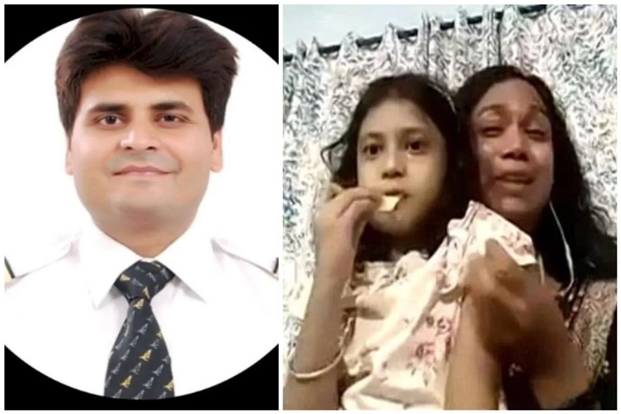 His Daughter is Waiting For Her Dad: Wife Of Air India Captain Harsh Tiwary Breaks Down