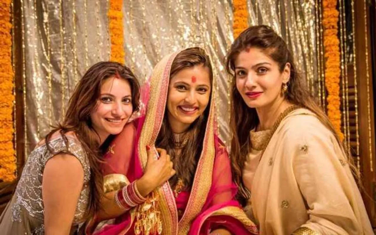 Chaya Tandon ,raveena tandon adopted daughters