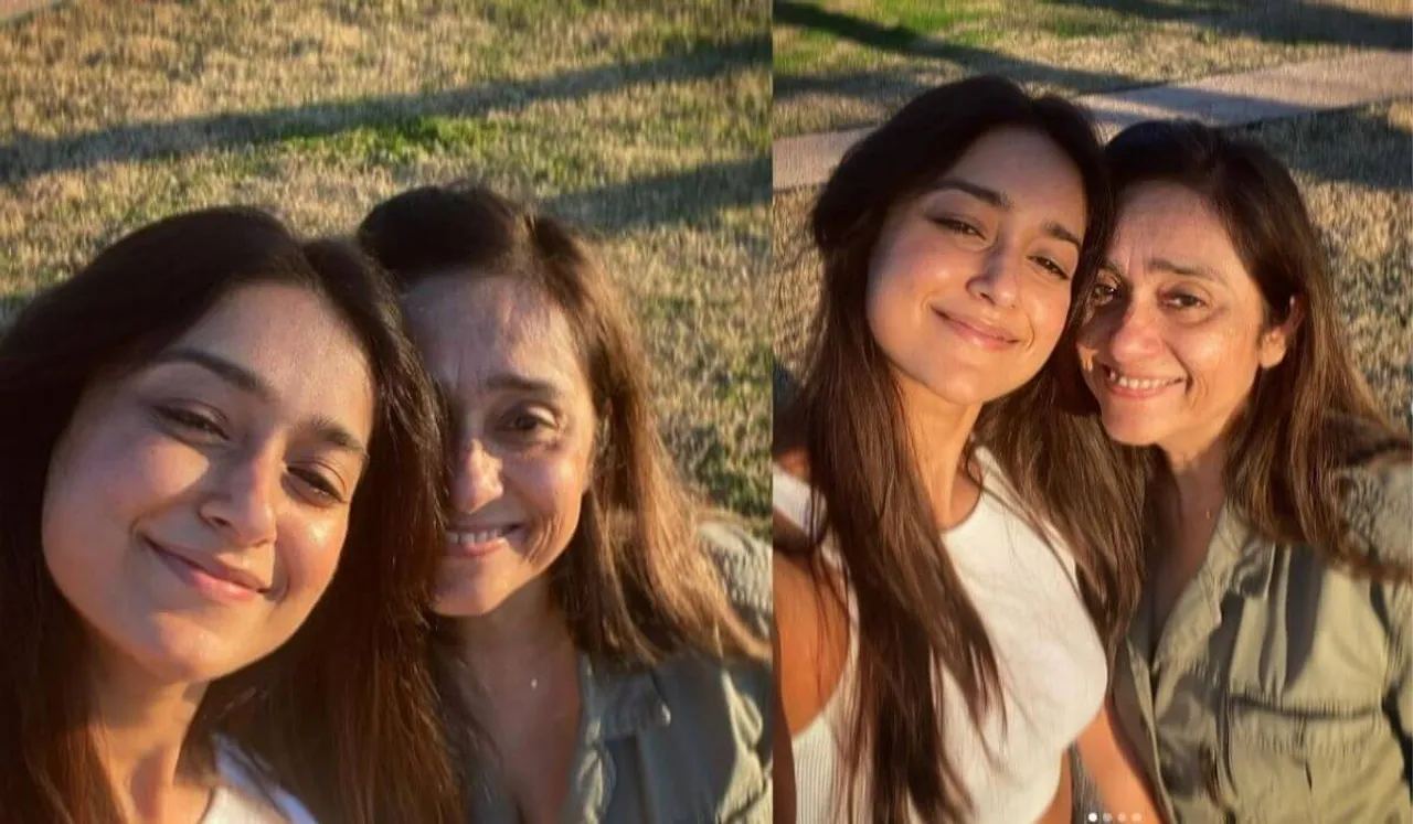 Ileana D'Cruz and Her Mother