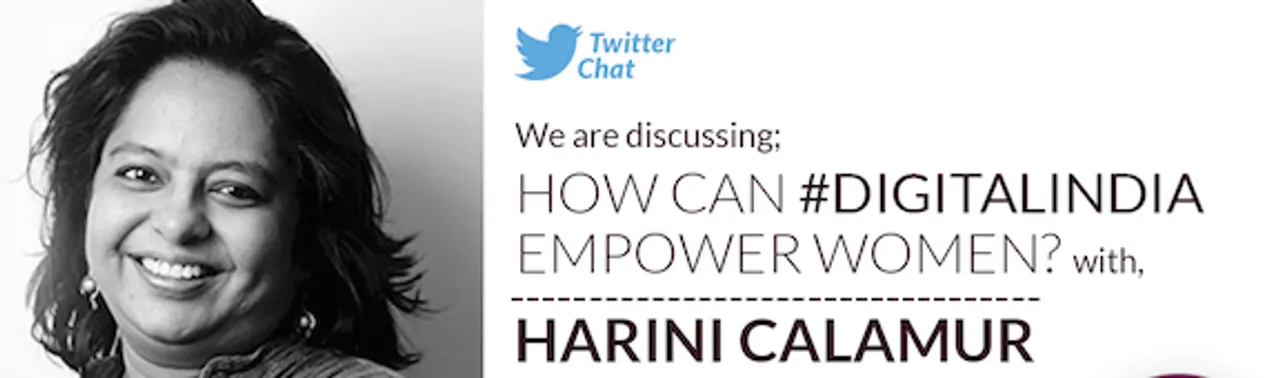 Highlights of the chat with Harini Calamur on empowering women using digital