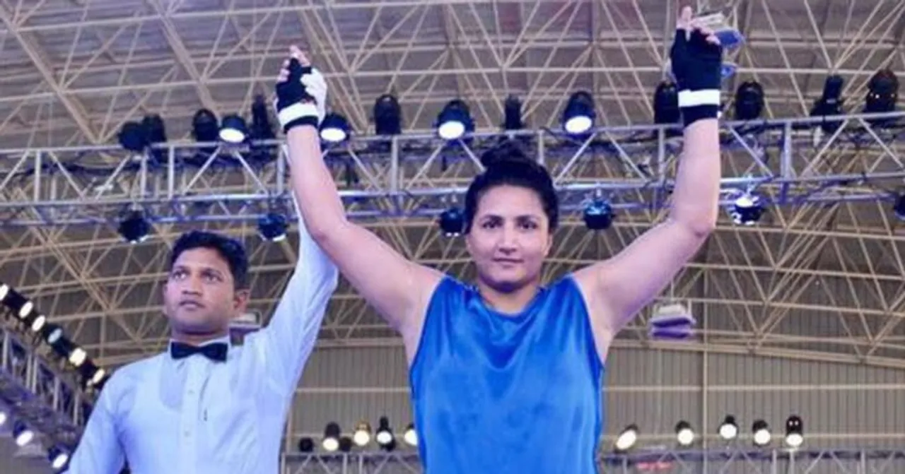 Pooja Rani boxing