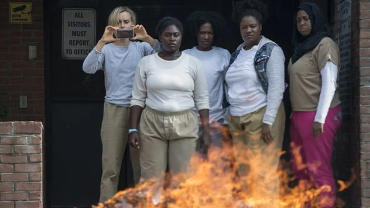 original shows on Netflix, Orange Is The New Black Prison Riot