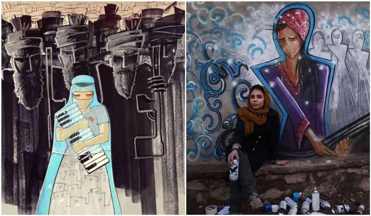 afghan women artists