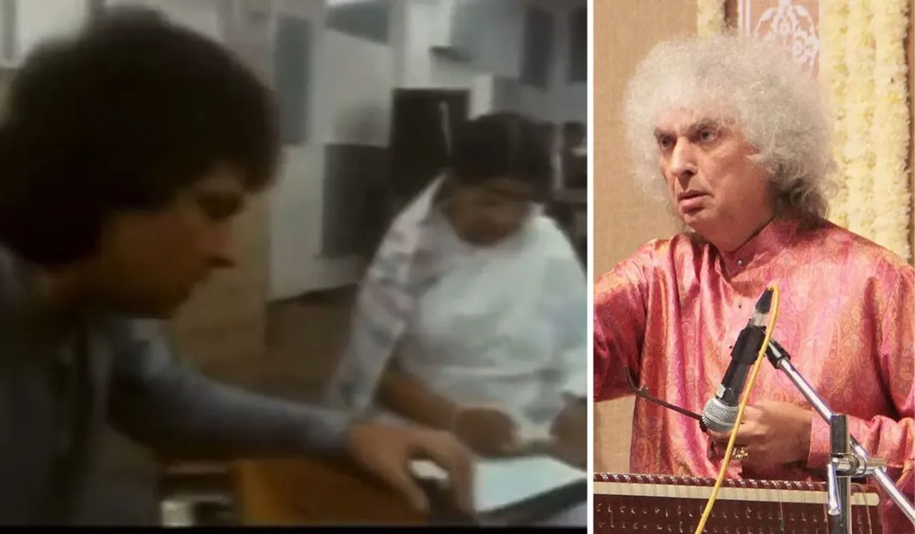 Video Of Lata Mangeshkar, Pandit Shivkumar Sharma Rehearsing Together Goes Viral
