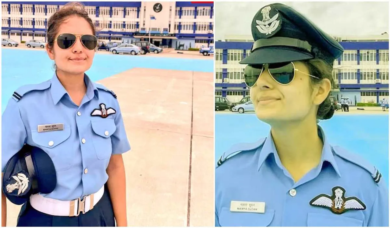 All You Need To Know About Mawya Sudan, First Woman Fighter Pilot In IAF From J&K's Rajouri
