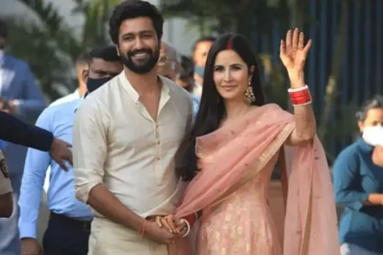 Vicky Kaushal On Katrina Kaif, Katrina Kaif wedding reception, Vicky Kaushal Katrina Kaif photo