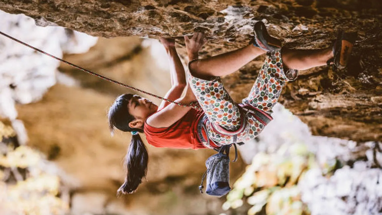 She rocks: At 15 Ashima Shiraishi is breaking all rock climbing records