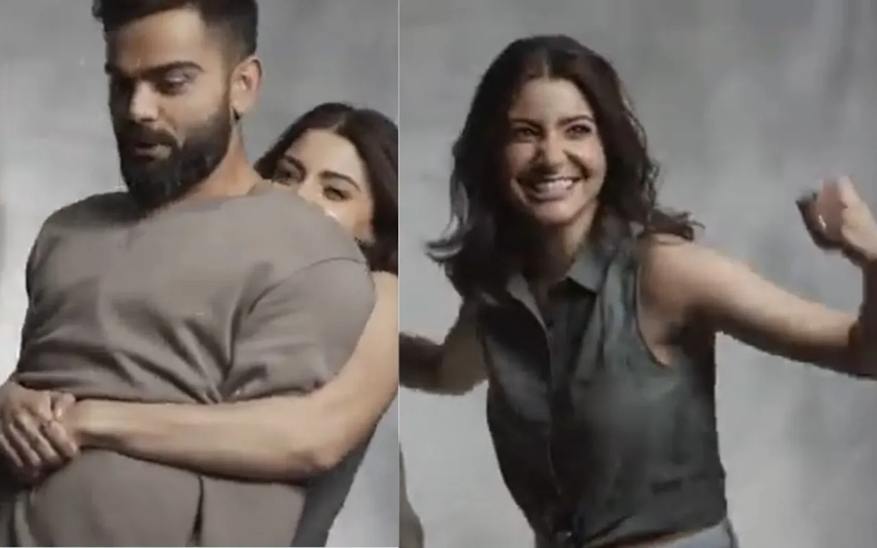 Did I Do It? Anushka Sharma Lifts Virat Kohli Off The Floor, Twice