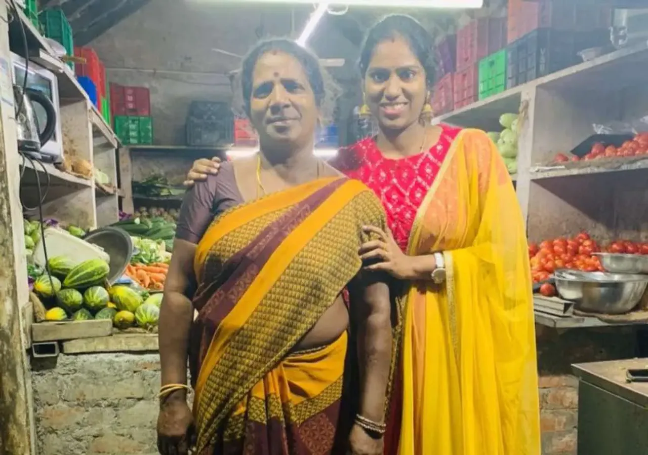 daughter of vegetable vendors, Vegetable vendor daughter, inspiring indian girls 2021