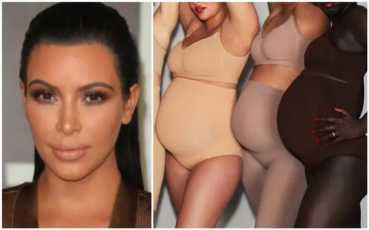 Kim Kardashian Skims, Kim Kardashian Maternity Shapewear, SKIMS