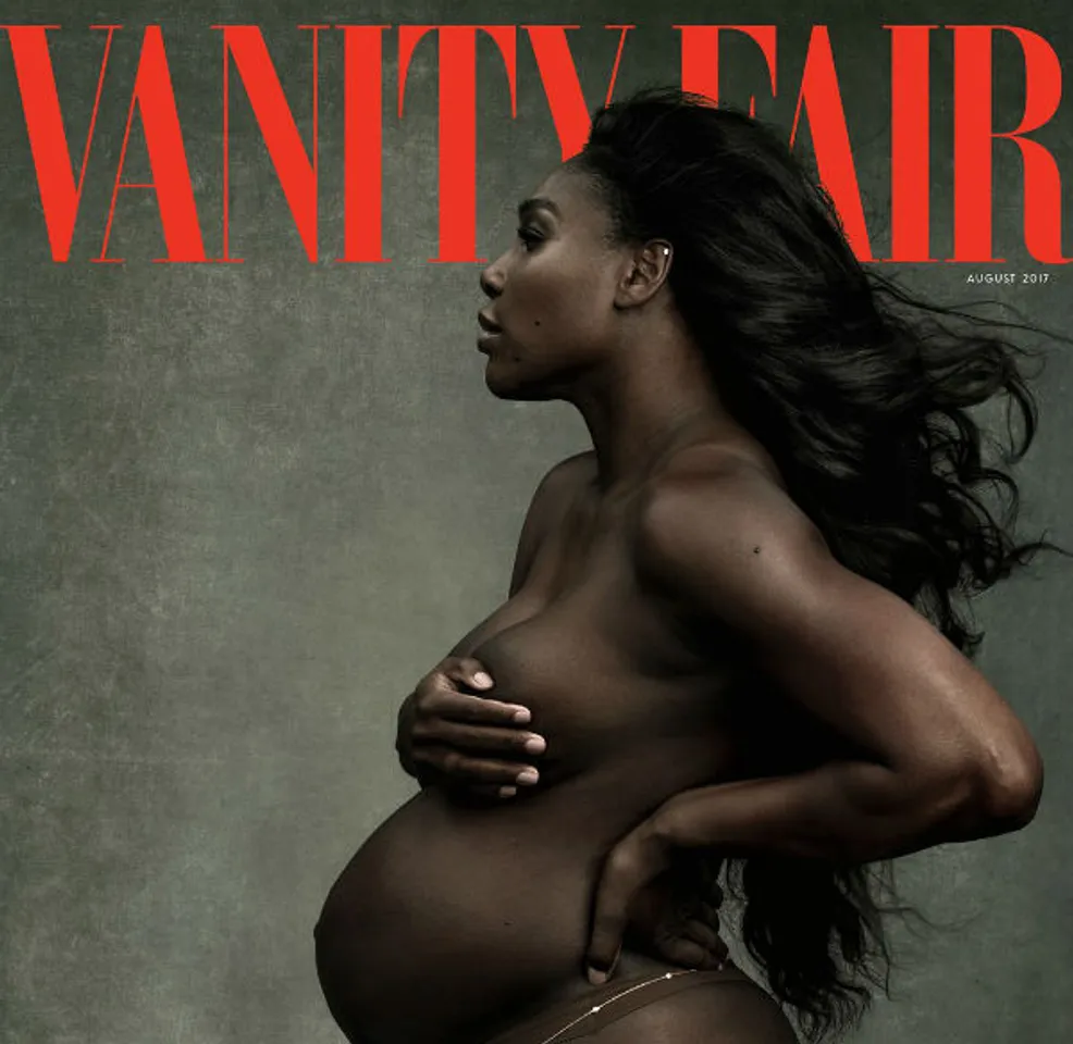Serena Williams Vanity Fair cover shoot