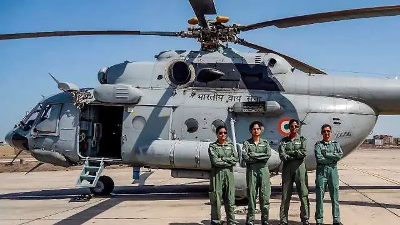 Women To Fly Light Combat Helicopter