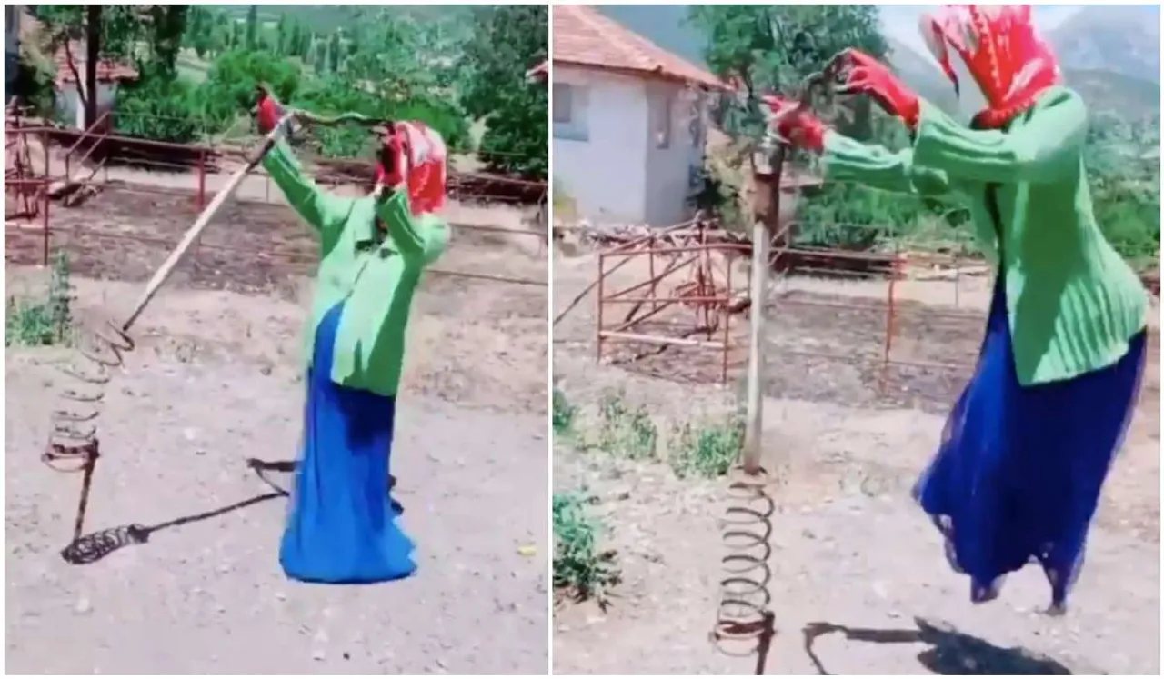 Stuff Of Nightmares: Twitterati Spooked By Viral Video Of Swinging Scarecrow