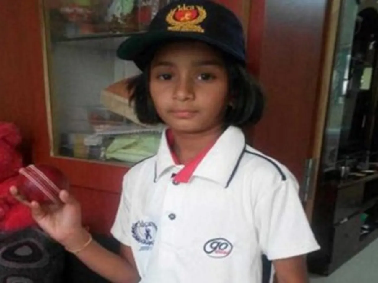 Nine-year-old Anadi Tagda, who is set to play with the under-19 squad