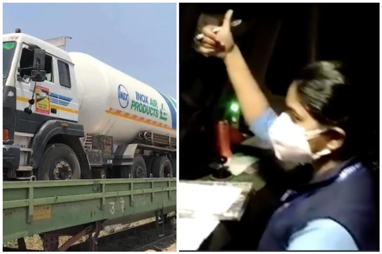 All-Women Crew Pilots Oxygen Express Carrying 120 Tonnes Of Supplies To Bengaluru