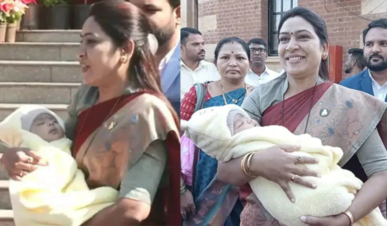 Who Is Saroj Ahire? MLA Attends Assembly Session With Newborn Baby