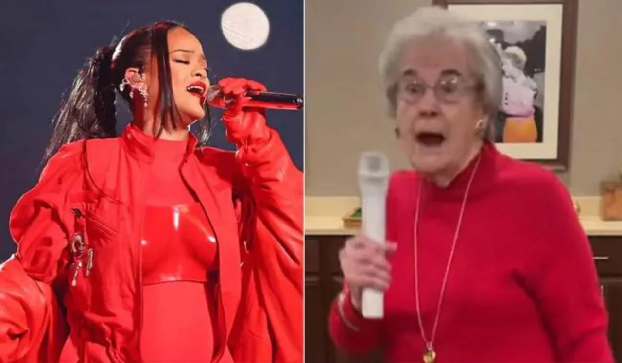 US Elderly Women Recreate Rihanna's Performance