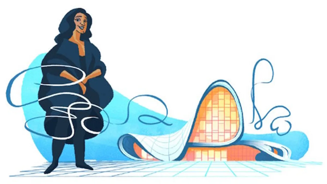 Google Doodle Honours Late Architect Zaha Hadid