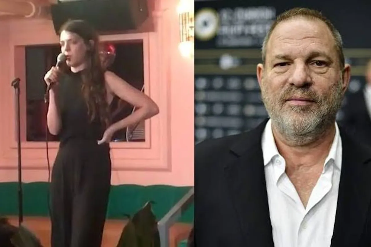 Kelly Bachman took to facebook to share her experience at comedy night with Harvey Weinstein as a special guest