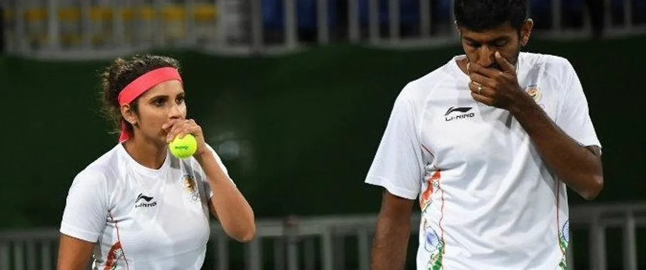 Sania Mirza and Rohan Bopanna