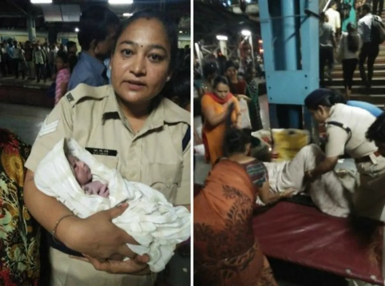 baby delivered in Thane station