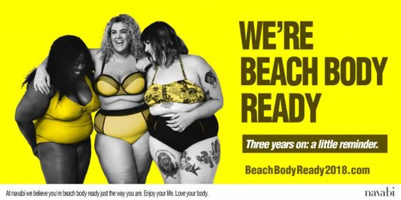 Fashion Brand Relaunches ‘Beach Body Ready’ Campaign For Plus-Size