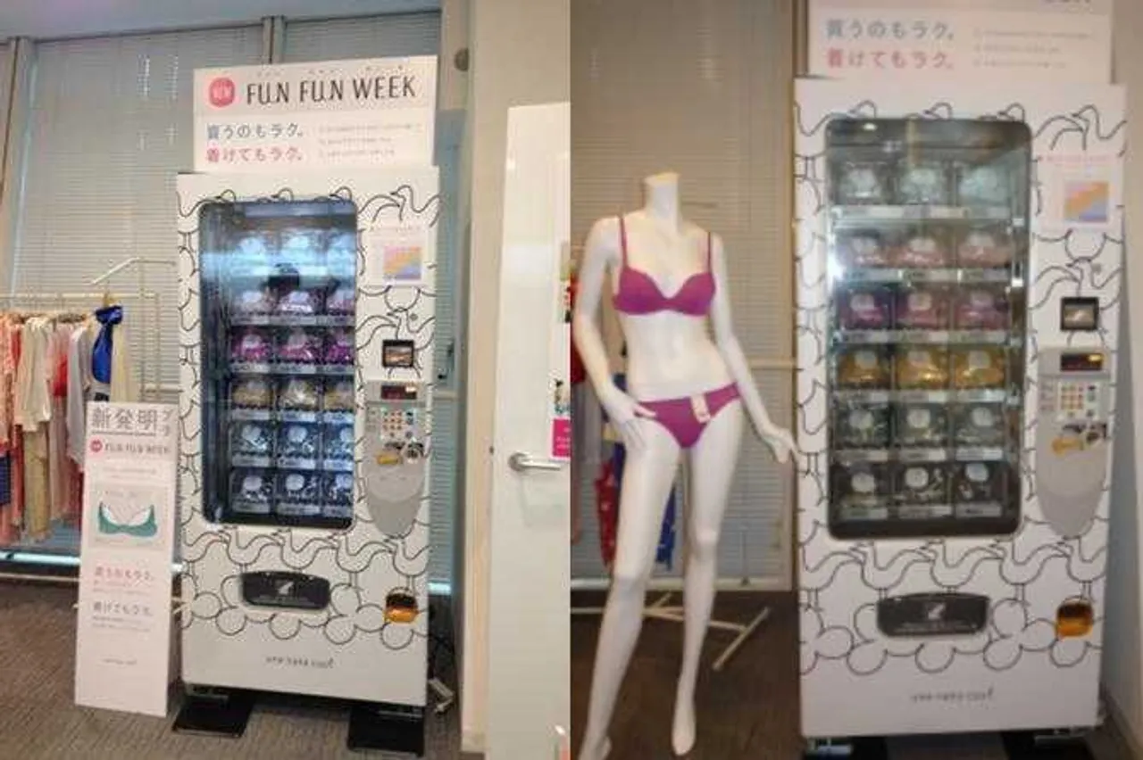 Soon Lingerie Vending Machine to Debut in Delhi