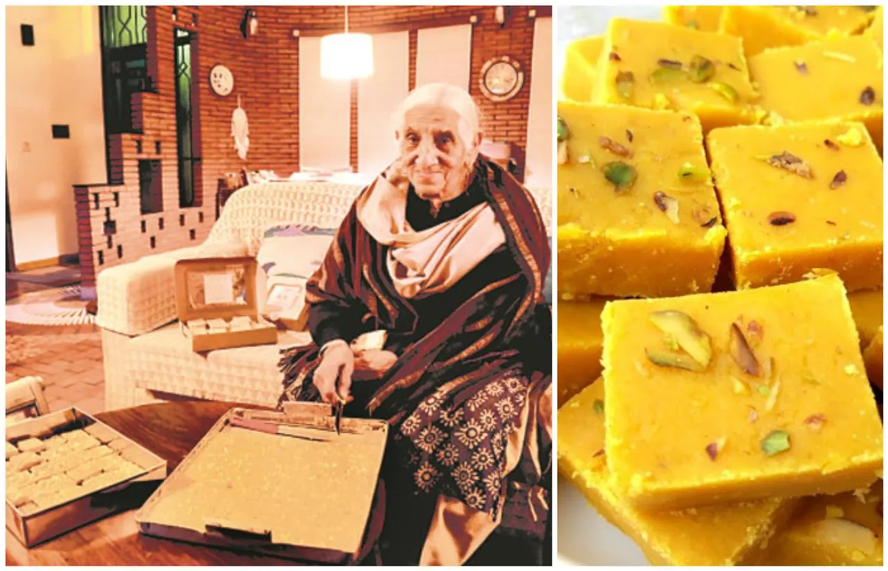 Entrepreneur At 94: Woman Follows Dream, Sells Organic ‘Besan Ki Barfi’