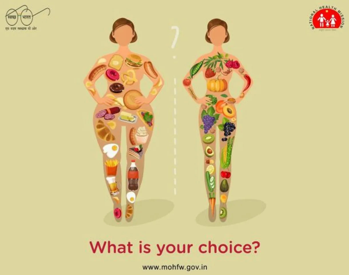 Fat Shaming MOHFW Poster