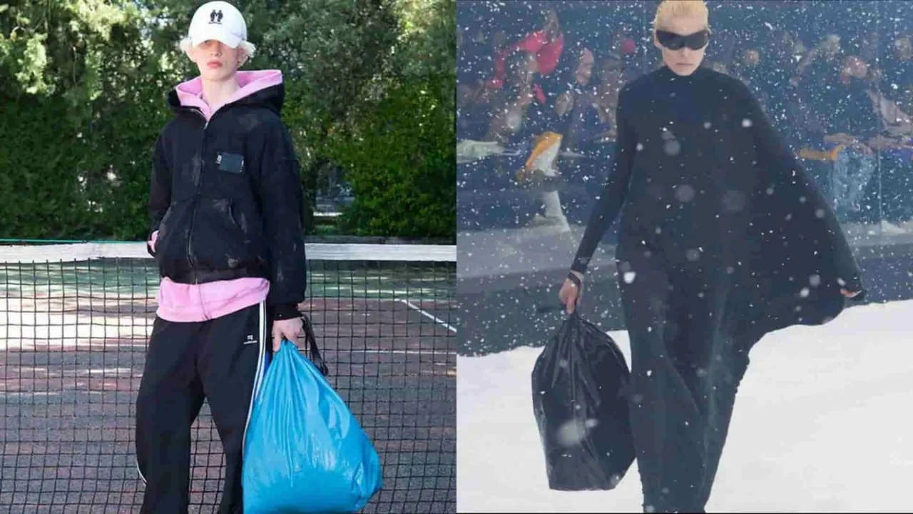 Balenciaga Introduces "World's Most Expensive Trash Bag" For 1.4 Lakh Rupees