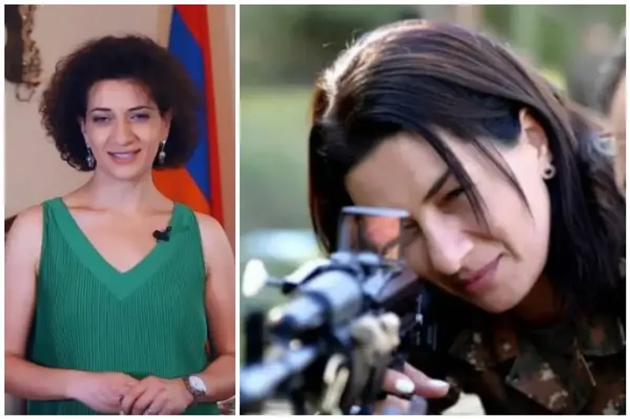 Armenia: PM Nikol Pashinyan's Wife Anna Hakobyan Starts Combat Training Amidst Conflict With Azerbaijan