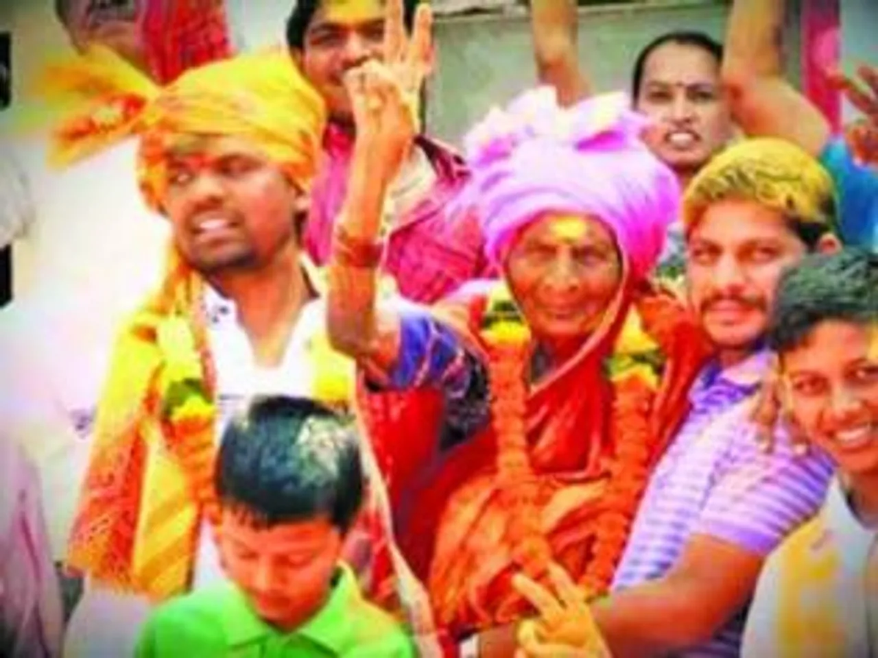 Age no bar: 94-year-old Gangubai is elected Sarpanch of vilage in Pune district 