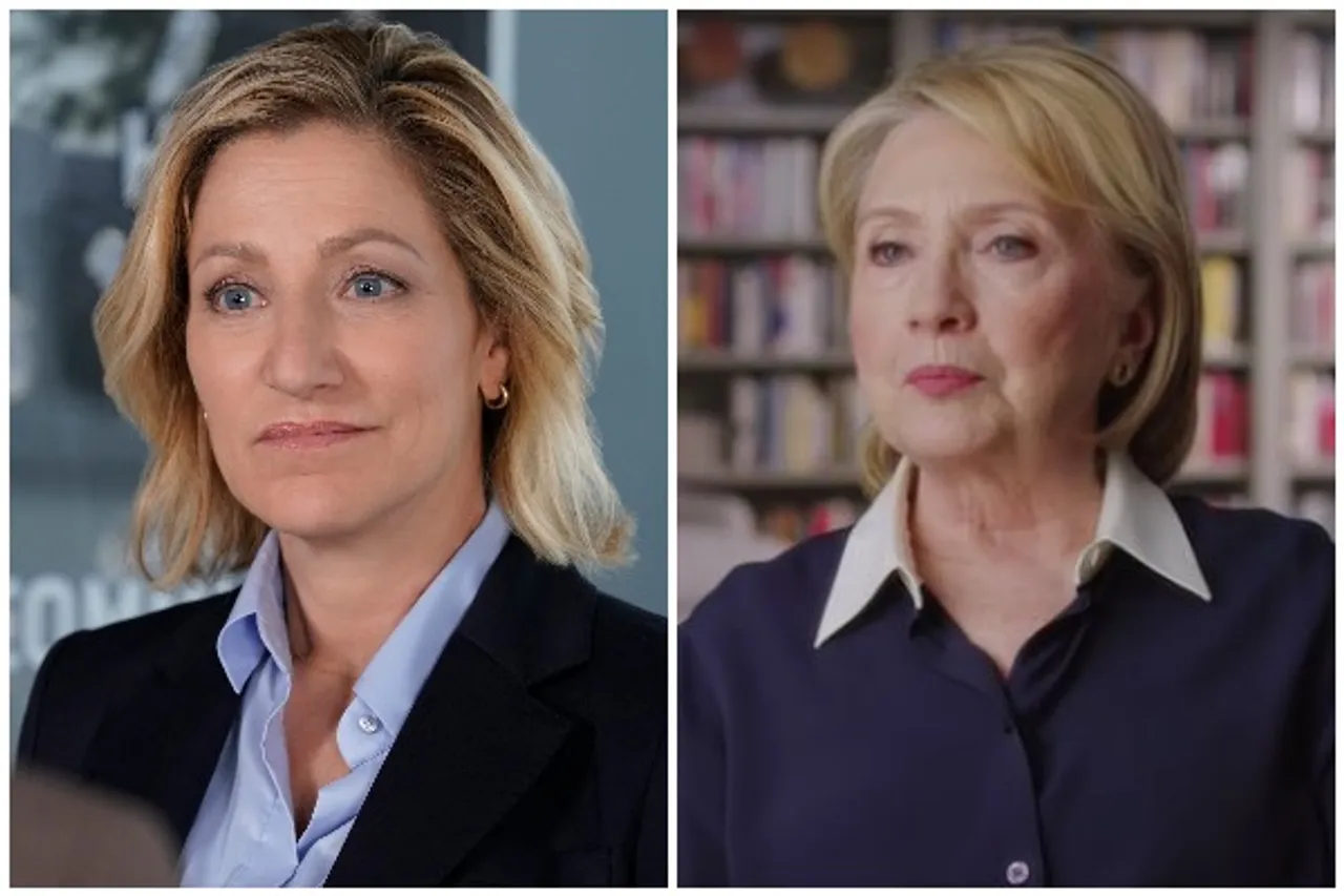 Edie Falco as Hillary Clinton