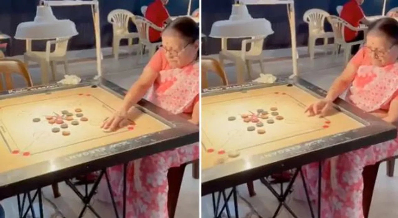 Viral Video: 83-Year-Old Woman Wins Gold At Carrom Tournament