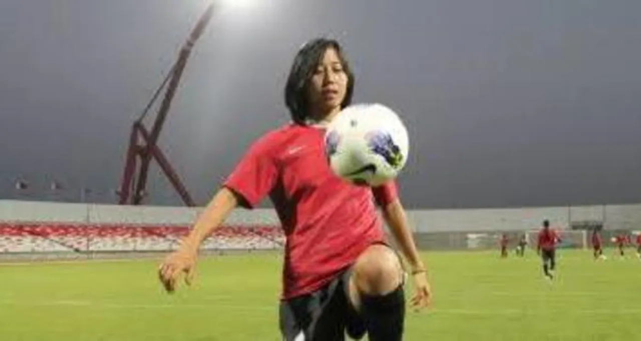 Footballer Bela Devi