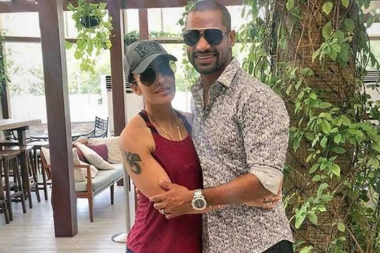 ayesha mukherjee trolled, Who is Ayesha Mukherjee, Shikhar Dhawan and wife, Shikhar Dhawan Ayesha Mukherjee, Ayesha Mukherjee post, Shikhar Dhawan divorce