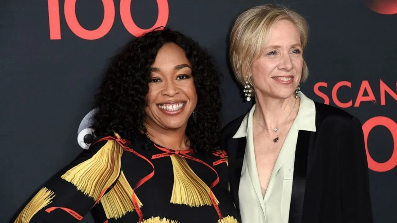 Shonda Rhimes and Betsy Beers