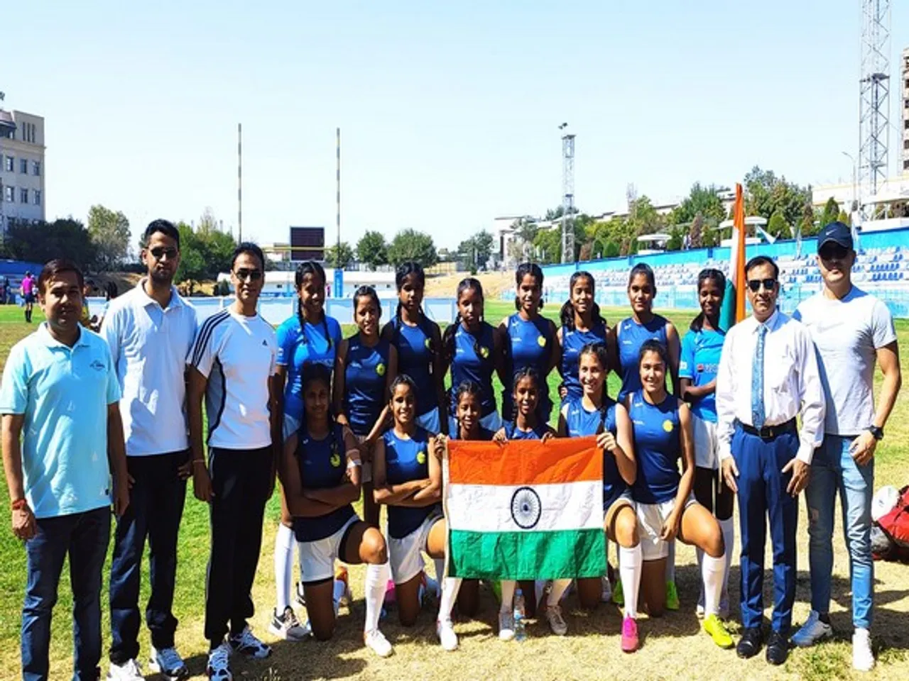 Under-18 Girls Rugby Team Felicitated By Odisha Government