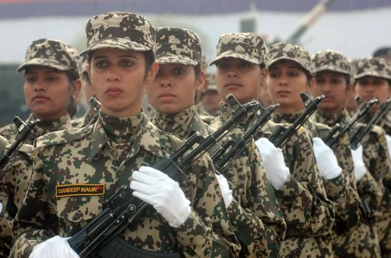Brave Indian women in Border Security Force 