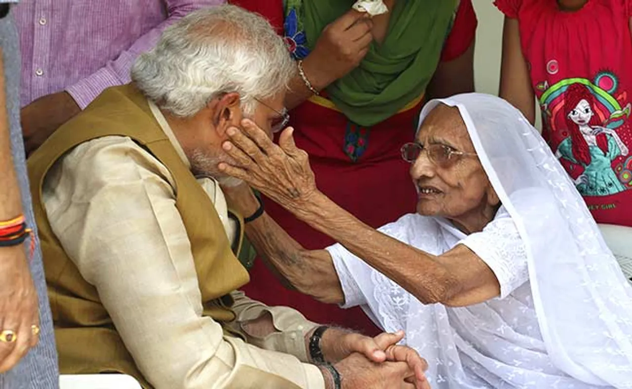 My mom's sacrifices have brought me where I am: Narendra Modi